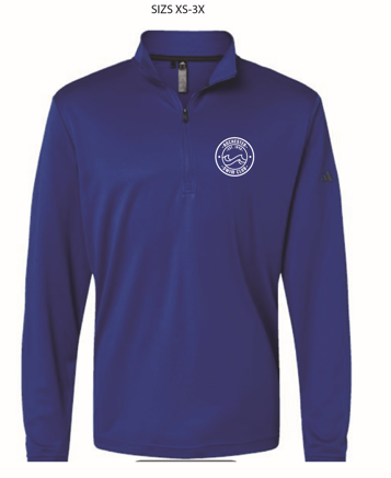 RSC Lightweight Quarter Zip Pullover - Blue