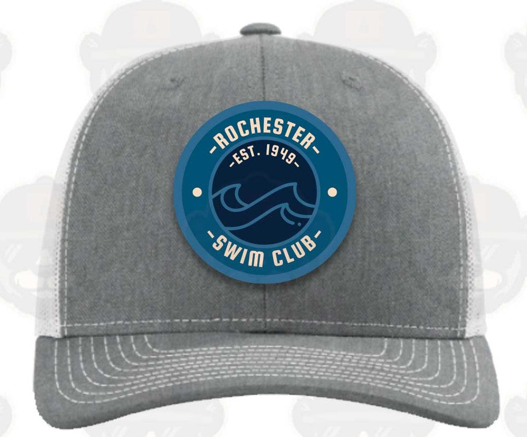 RSC Baseball Hat with round patch logo and mesh back