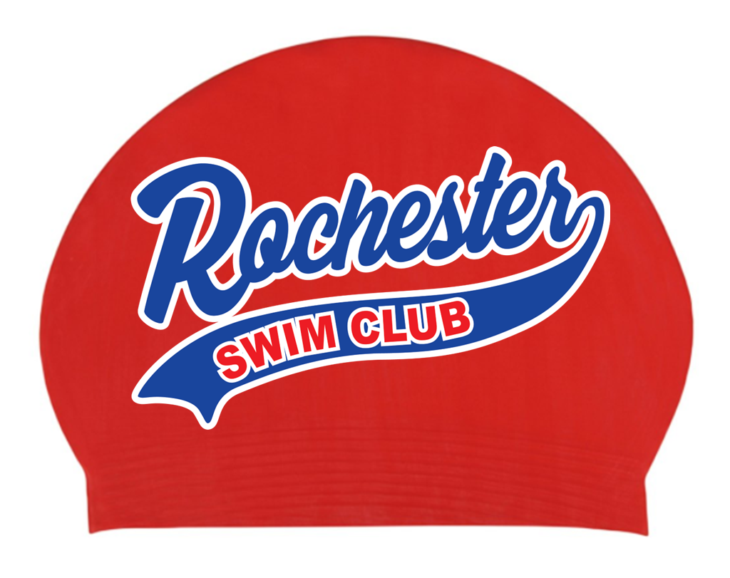 Red RSC Swim Cap (Latex or silicone)