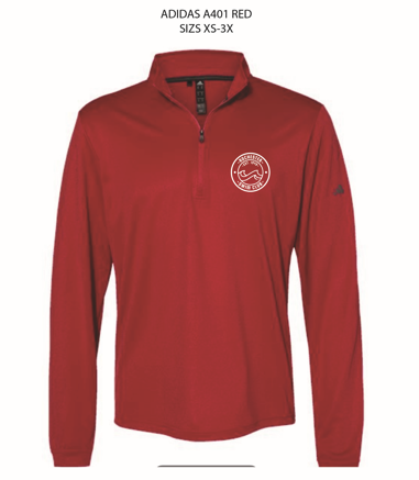 RSC Lightweight Quarter Zip - Red